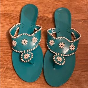 Jack Rogers jelly sandals